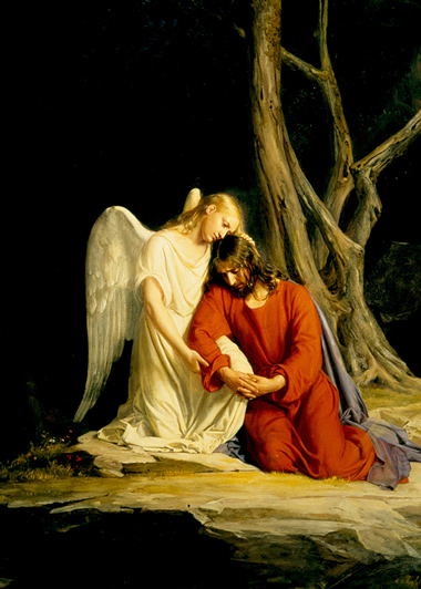 JESUS-CRISTO Y SU ANGEL O SANTO GRIAL